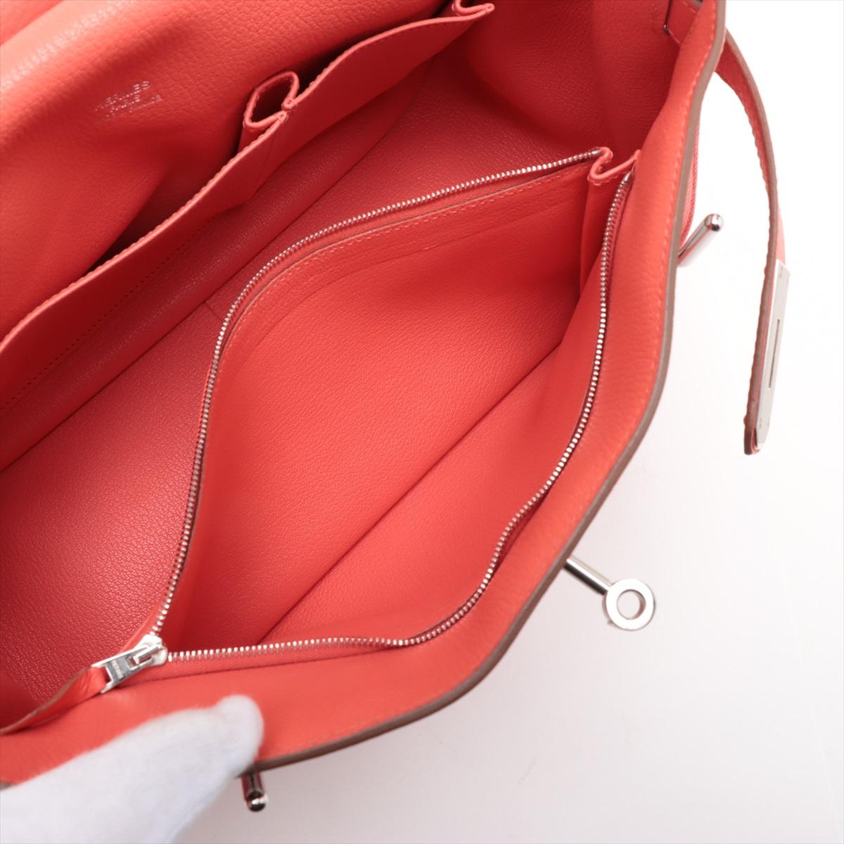 Hermès Jypsiere 34 Taurillon Clemence Rose Jaipur * PREORDER * im Angebot 4