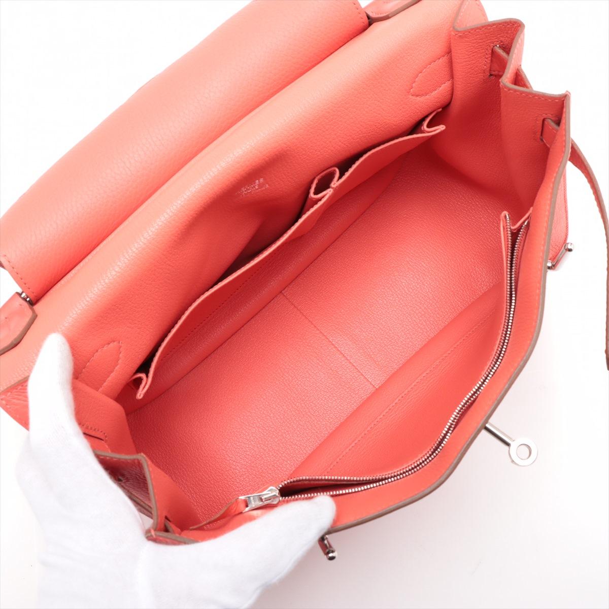 Hermès Jypsiere 34 Taurillon Clemence Rose Jaipur * PREORDER * im Angebot 3