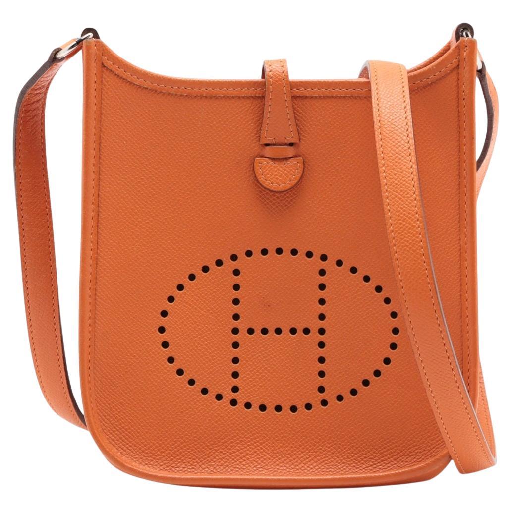 Hermès Evelyne 16 TPM Veau Epsom Orange *Vorbestellung * im Angebot