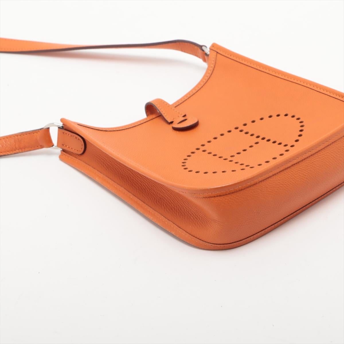 Hermès Evelyne 16 TPM Veau Epsom Orange *Vorbestellung * im Angebot 1