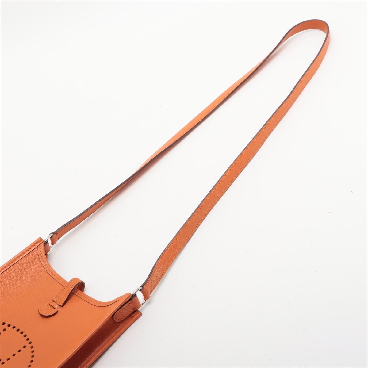 Hermès Evelyne 16 TPM Veau Epsom Orange *Vorbestellung * im Angebot 2