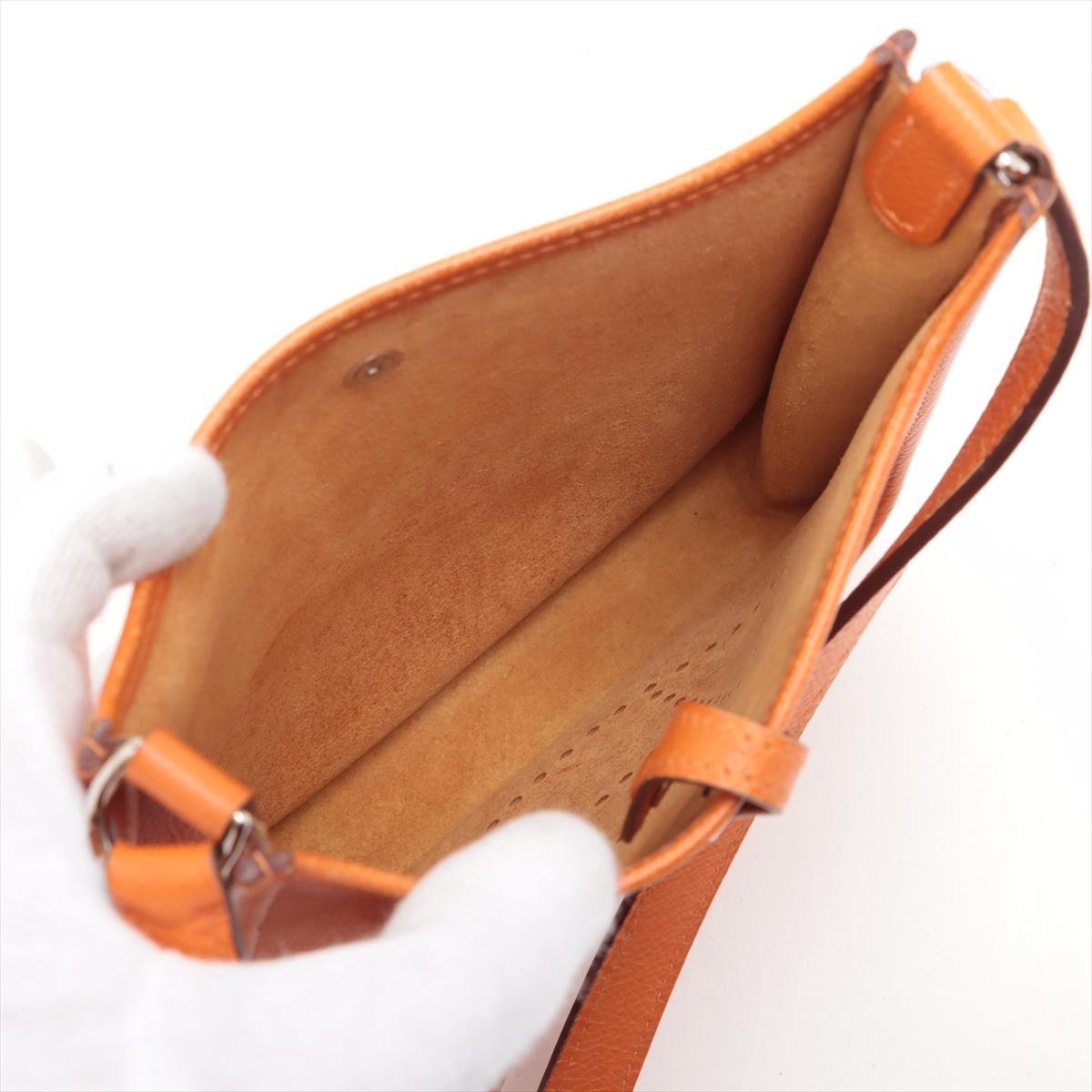 Hermès Evelyne 16 TPM Veau Epsom Orange *Vorbestellung * im Angebot 3