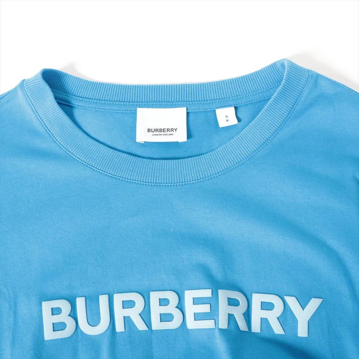 Femenino o masculino Camiseta de algodón Burberry Azul en venta