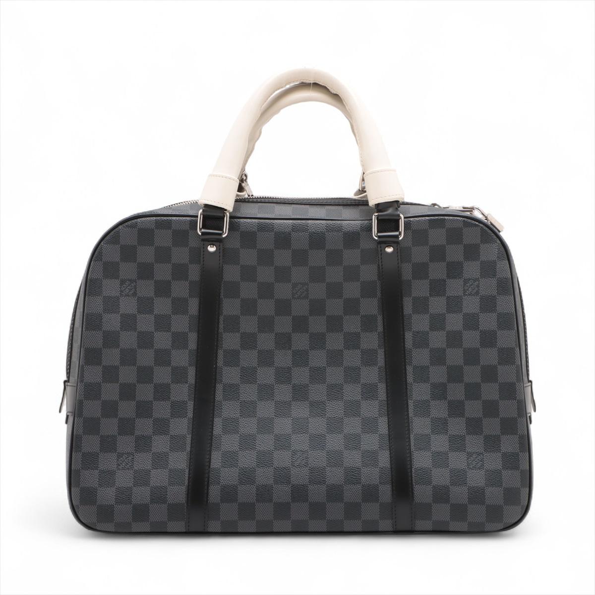 Louis Vuitton Damier Graphite Porte-Documents Voyage Noir x Blanc * PRECODER * Pour femmes en vente