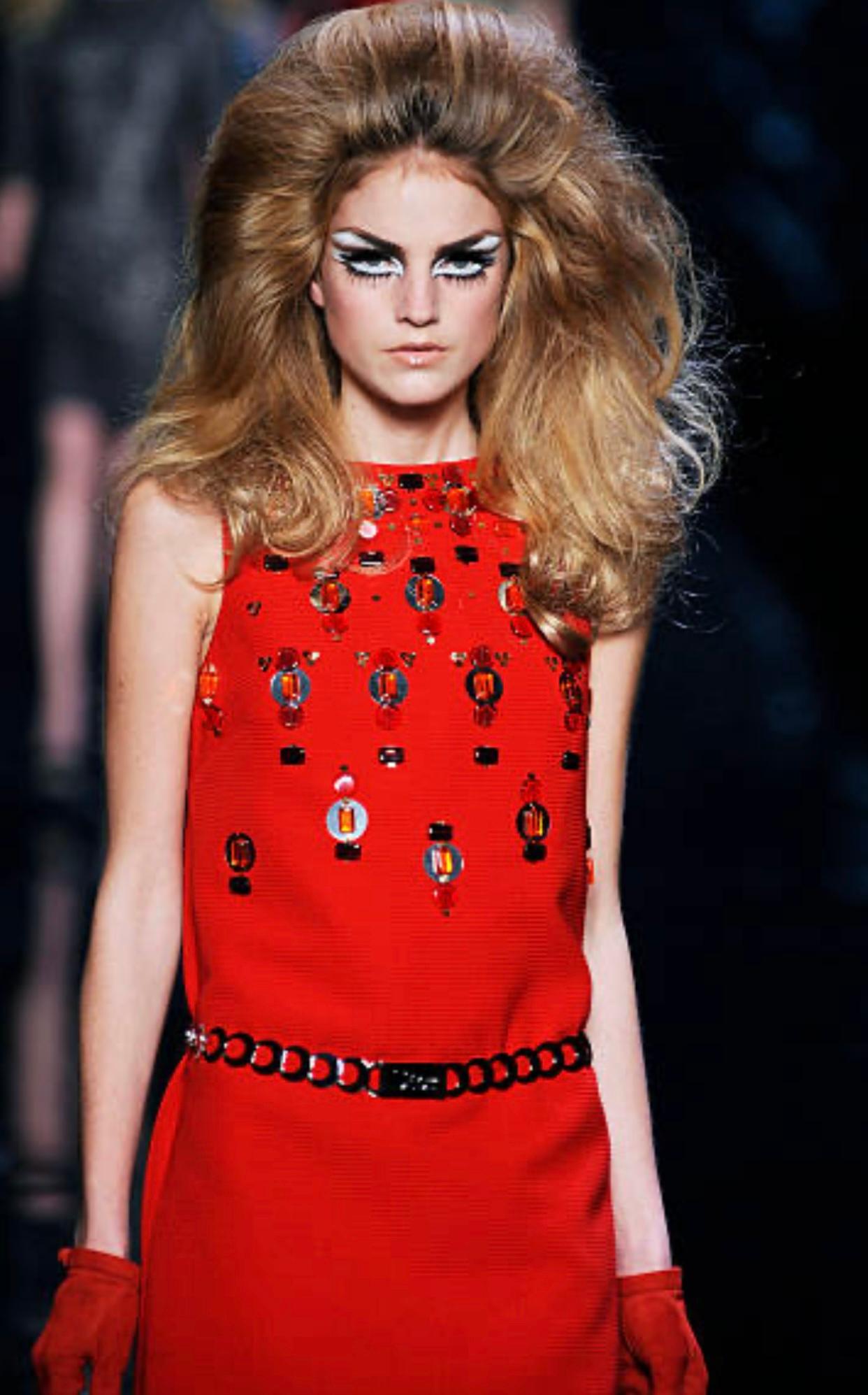 Dior by John Galliano F/W 2008 Laufsteg-Cocktailkleid im Angebot 6