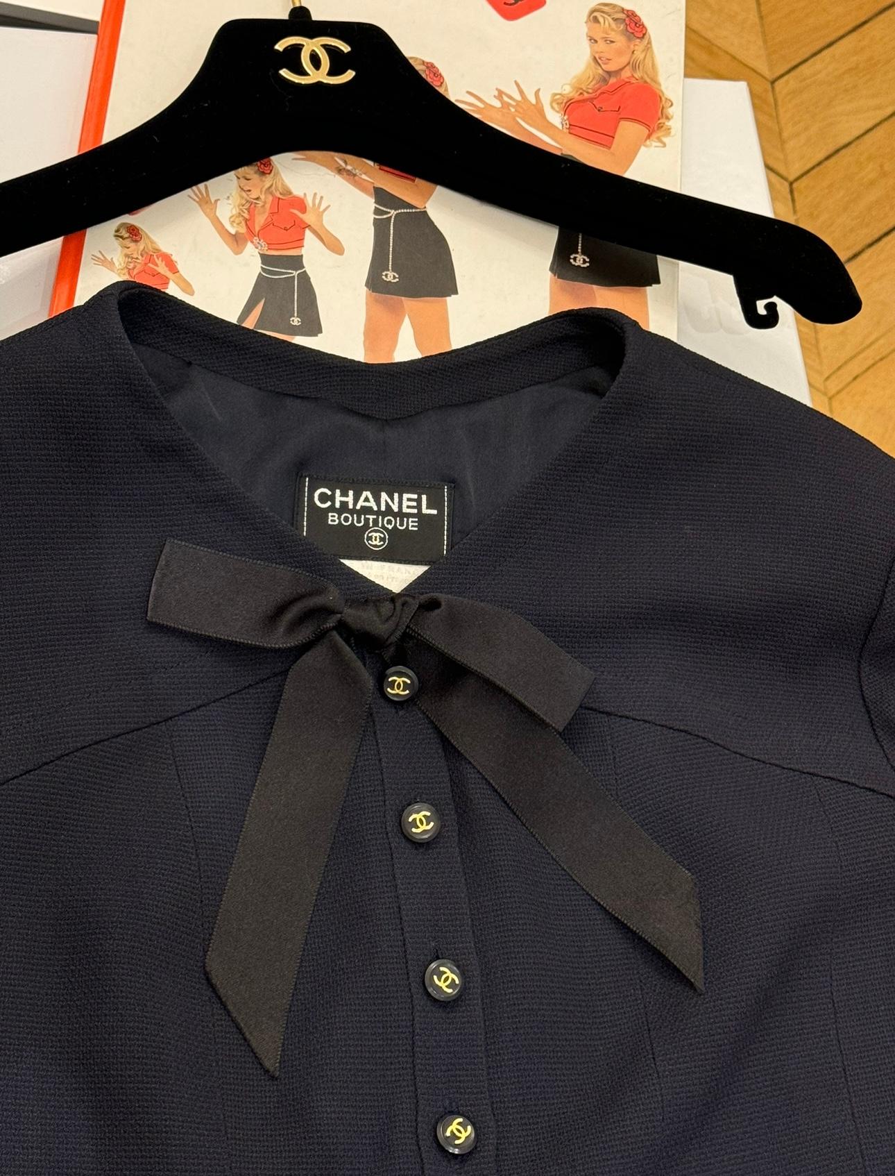 da uomo o donna Giacca a maniche corte Chanel Collezione S/S 1995 Barbie in vendita