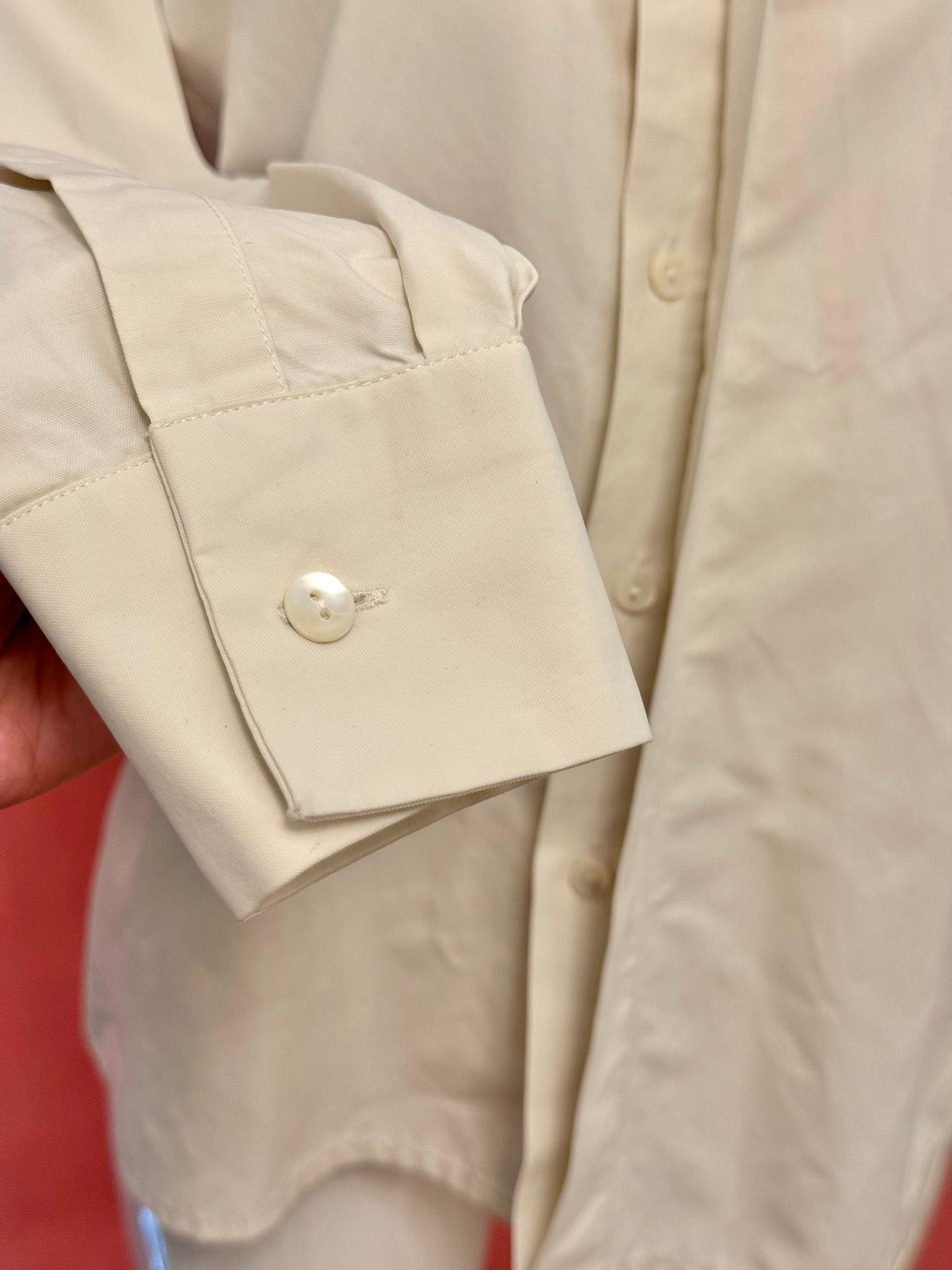 Martine Archival 90's camicia bianca in vendita 2