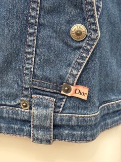 Christian Dior von John Galliano, Frühjahr/Sommer 2003: Jacke im Korsett-Stil aus Stretch-Denim