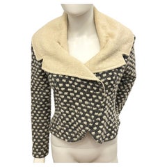 Christian Dior by John Galliano F/W 1999 Sculpted Wool Jacket Oversized collar