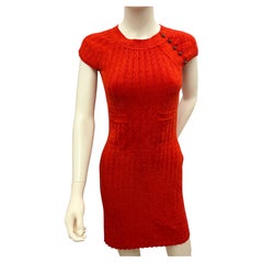 Chanel by Karl Lagerfeld 2010 Paris Shanghai Métiers D’art Red runway Mini Dress