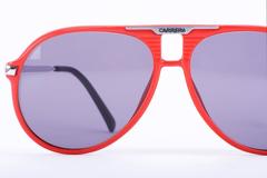 Vintage Red Carrera Sunglass Aviators
