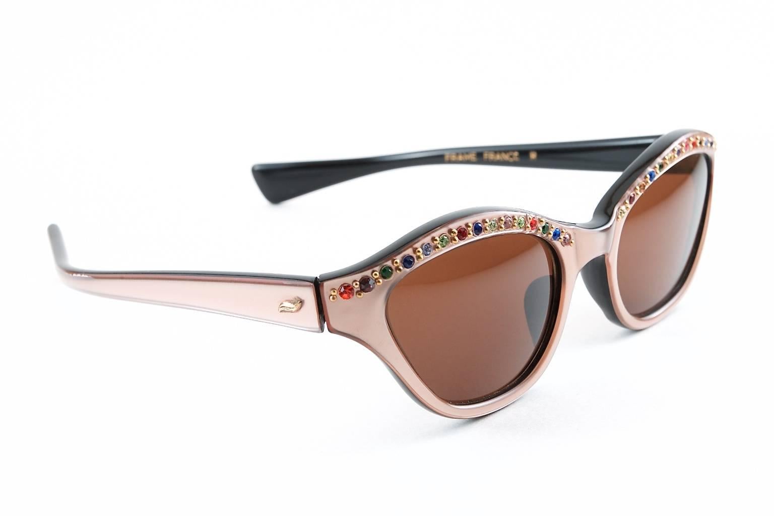 Hotel de Ville introduces 1950's Sunglasses In New Condition For Sale In Los Angeles, CA