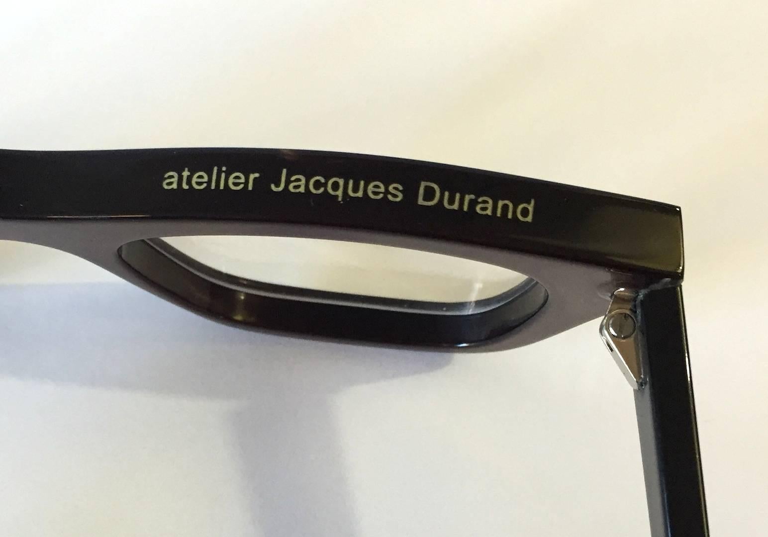 Jacques Durand Brillenbekleidung aus der PLUS is + Kollektion – 8 mm dicke Rahmen im Zustand „Neu“ im Angebot in Los Angeles, CA