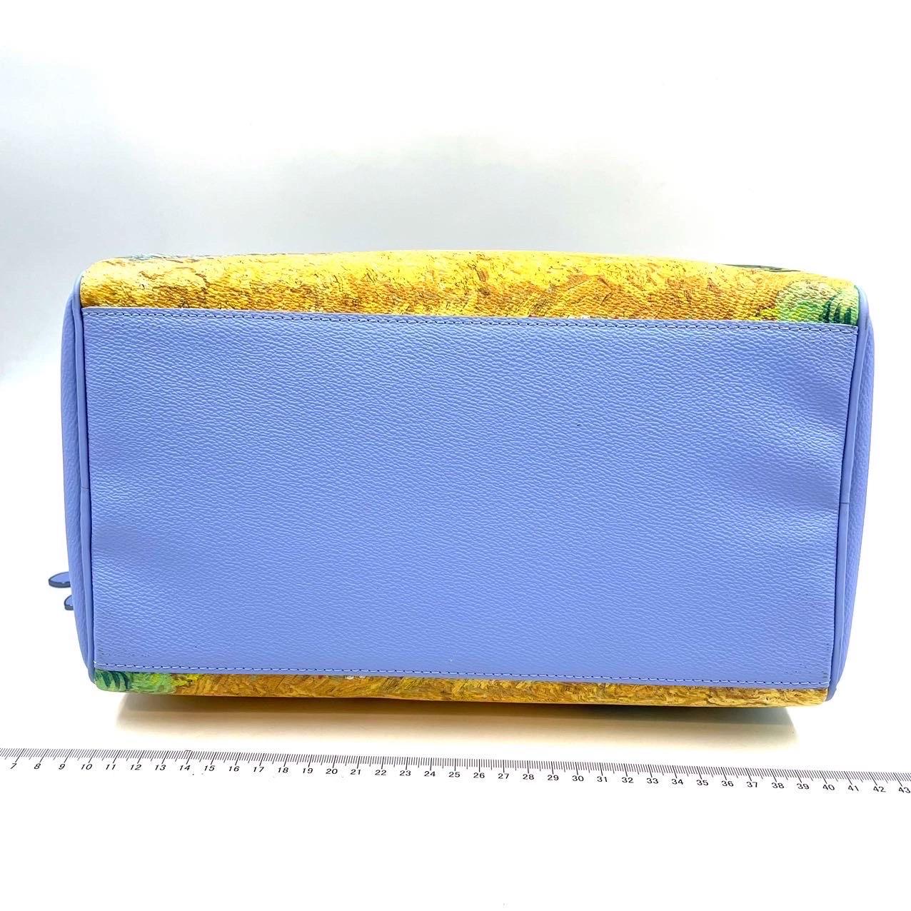 Louis Vuitton x Jeff Koons Speedy 30 Van Gogh Top Handle Bag For Sale 13