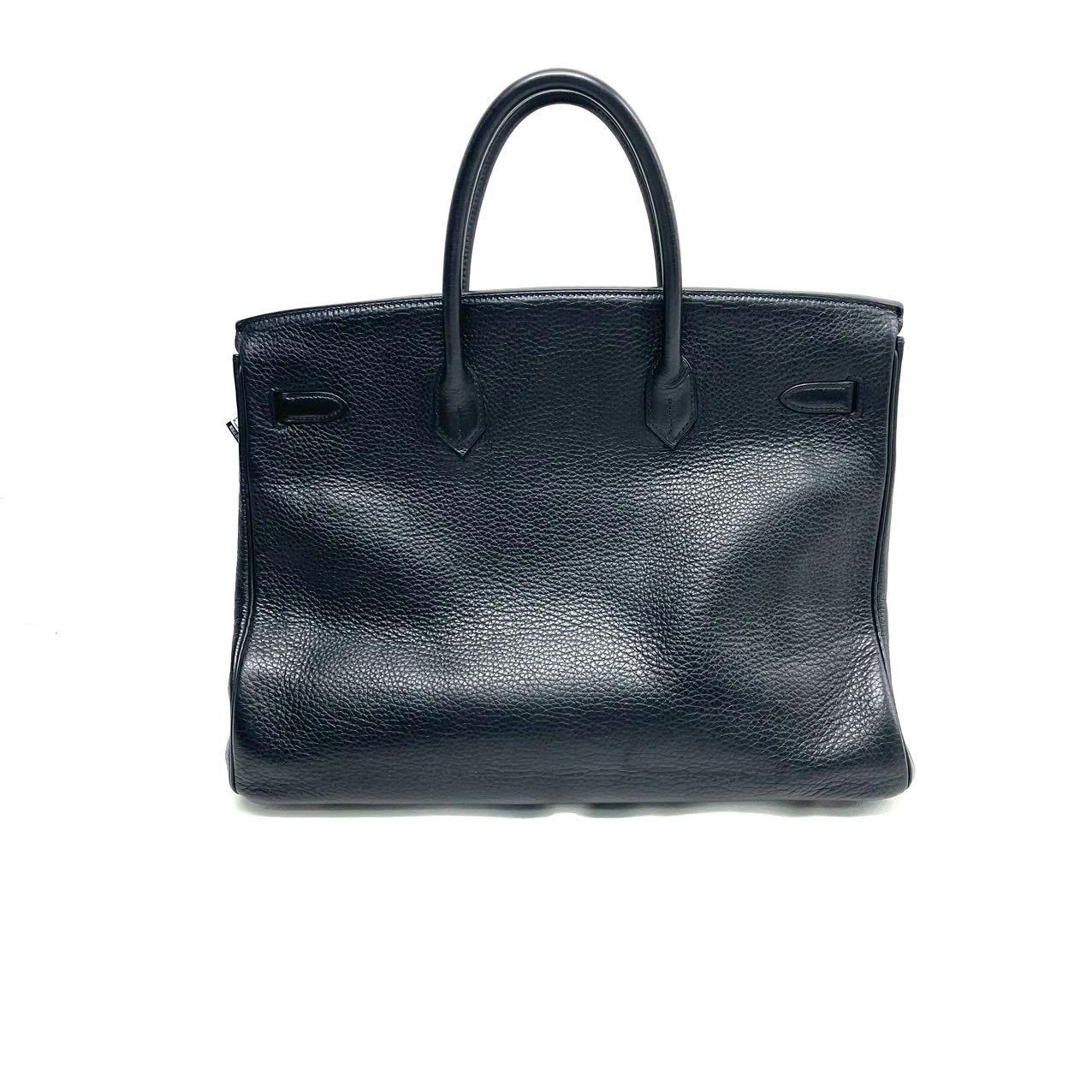 Hermes Birkin 40 Black Togo Leather Gold Hardware 2001 1