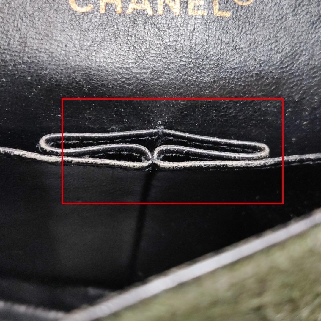 Chanel Classic Flap Khaki Green Wool Vintage Double Flap Bag 24k Gold Hardware en vente 13
