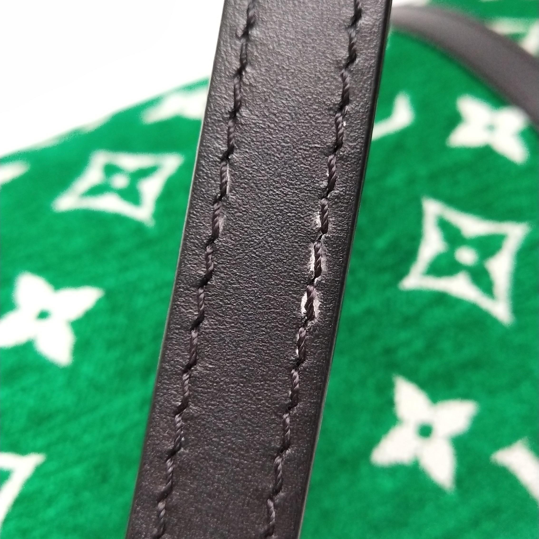 Louis Vuitton Papillon Trunk 26 Greene & Greene in Velluto e Pelle in vendita 10