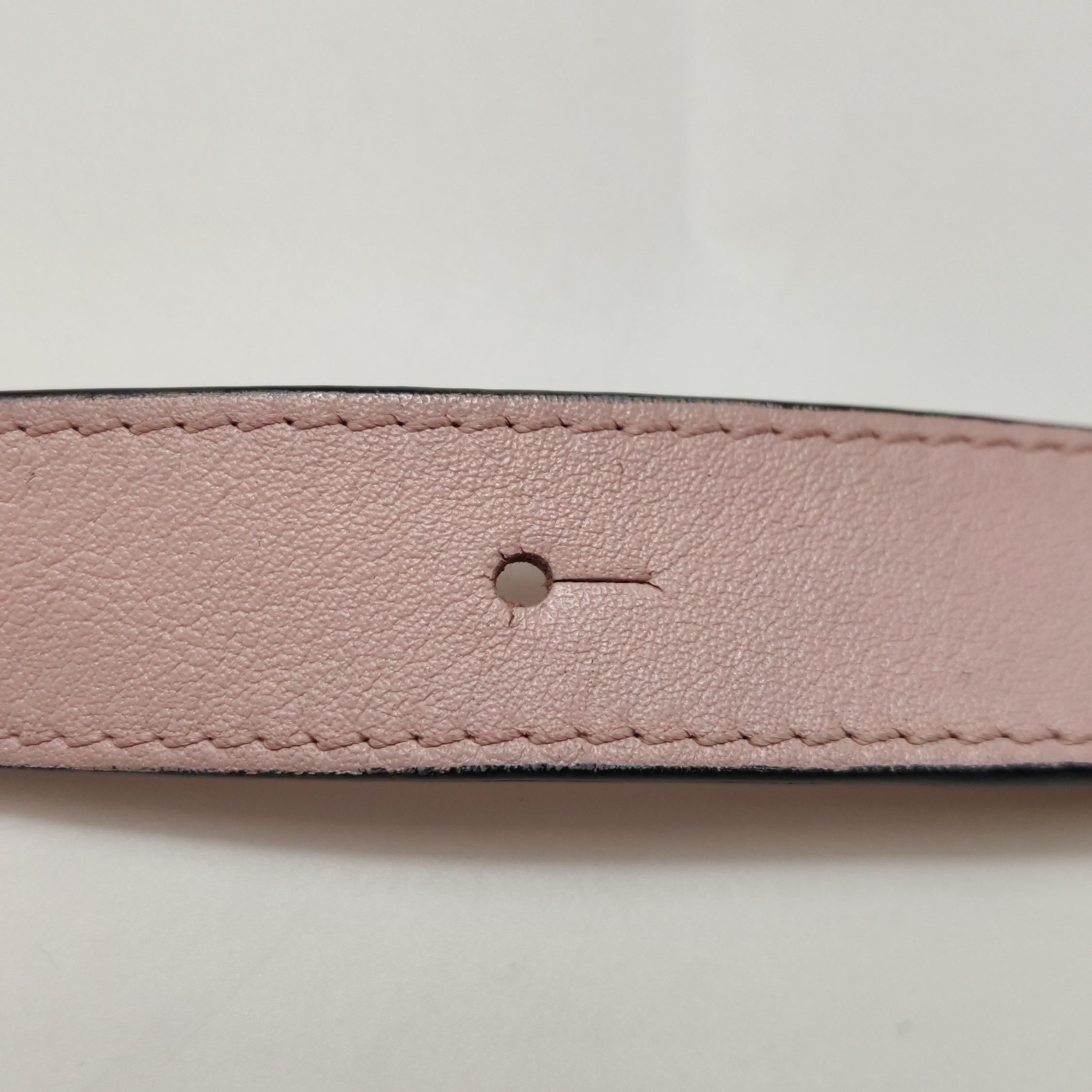 Loewe Puzzle Medium Multicolor Rosa Kalbsleder Tasche im Angebot 1