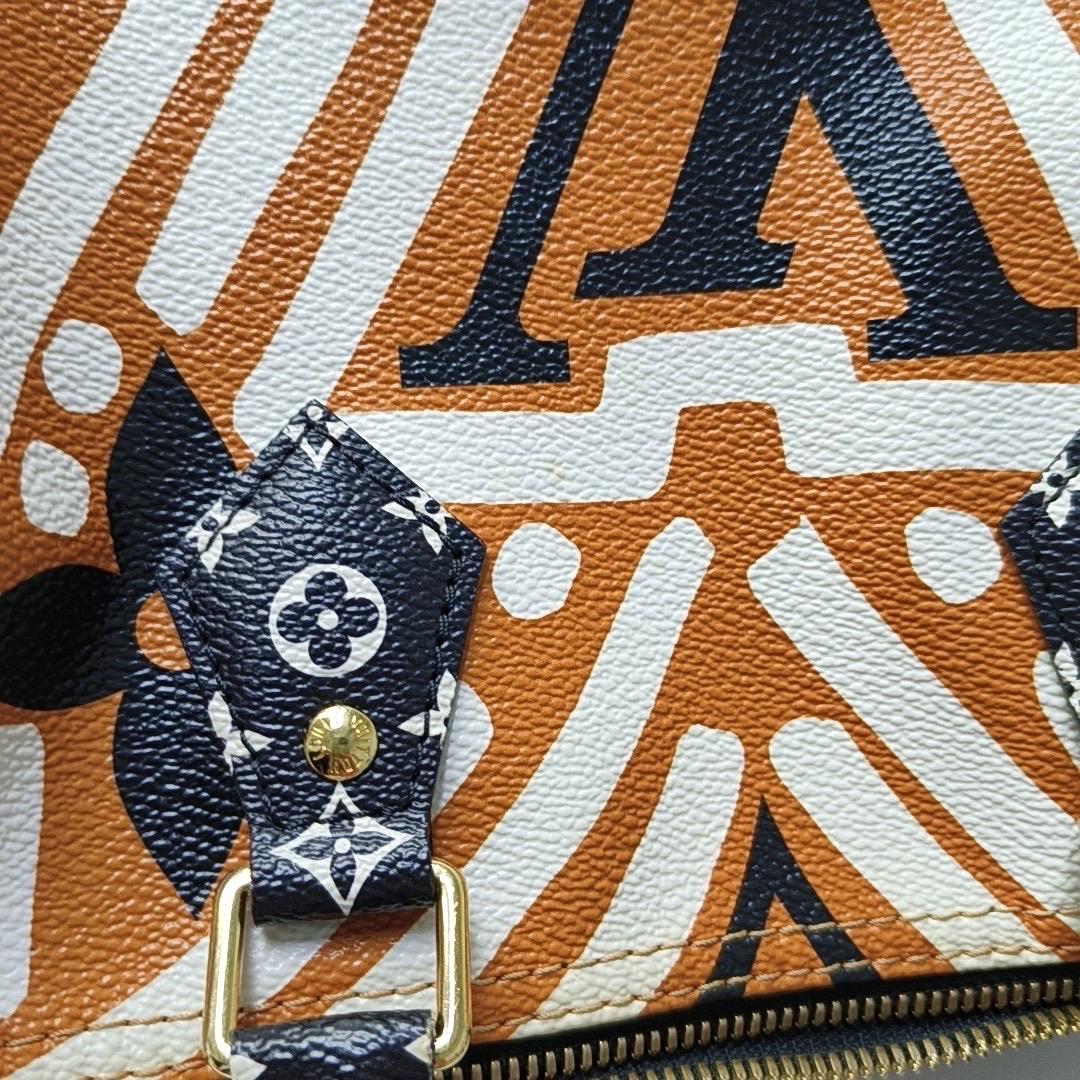Louis Vuitton Speedy Bandouliere 25 Giant Monogram Crossbody Bag en vente 2