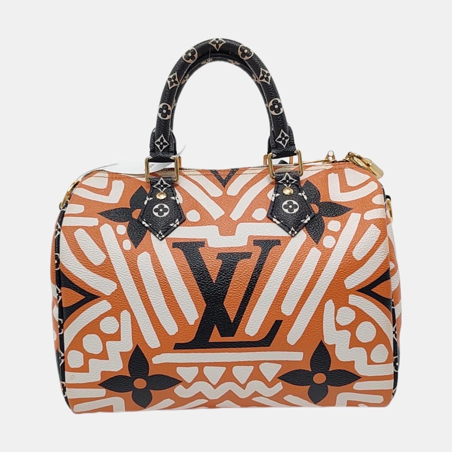 Louis Vuitton Speedy Bandouliere 25 Giant Monogram Crossbody Bag en vente 7
