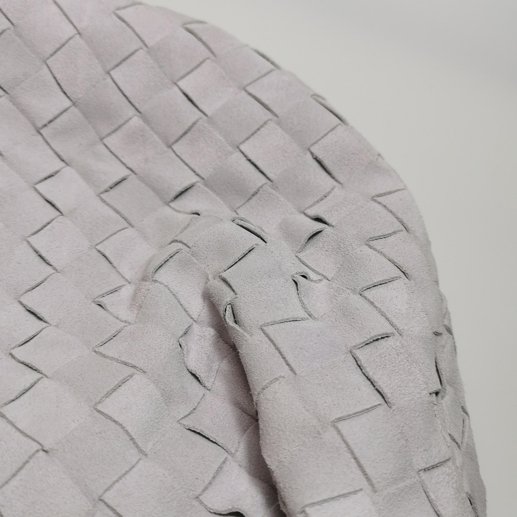 Bottega Veneta Teen Jodie Daim Lavé Violet en vente 8
