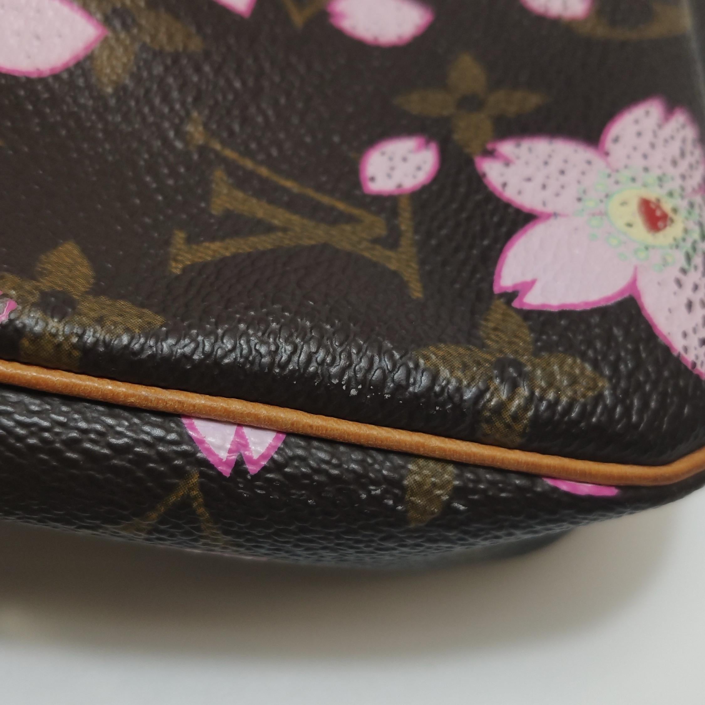 Louis Vuitton x Takashi Murakami Cherry Blossom Pochette Accessori in vendita 15