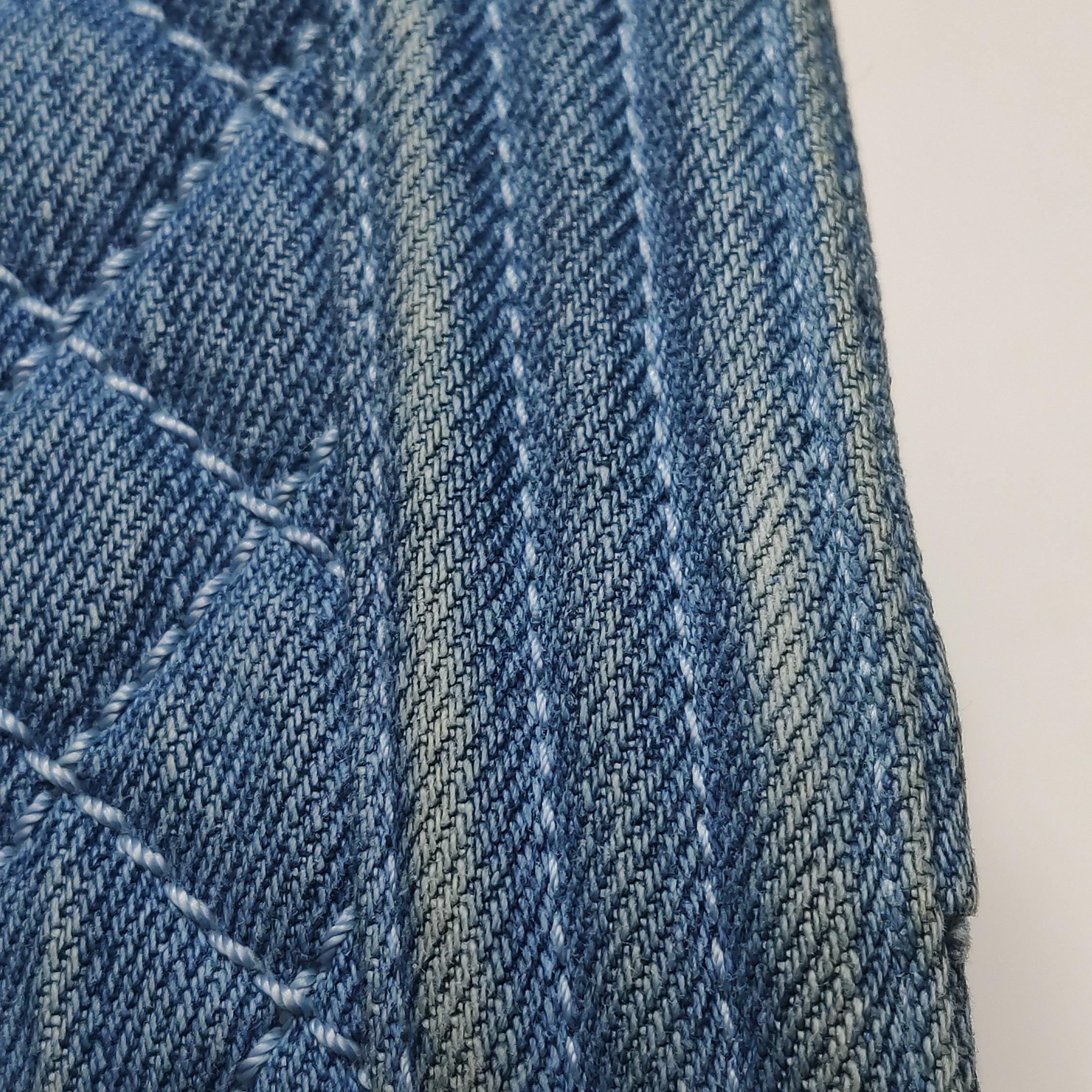 Chanel Le Boy Small Denim Blue Jeans Silver Antiqued Hardware 2012-2013 en vente 14