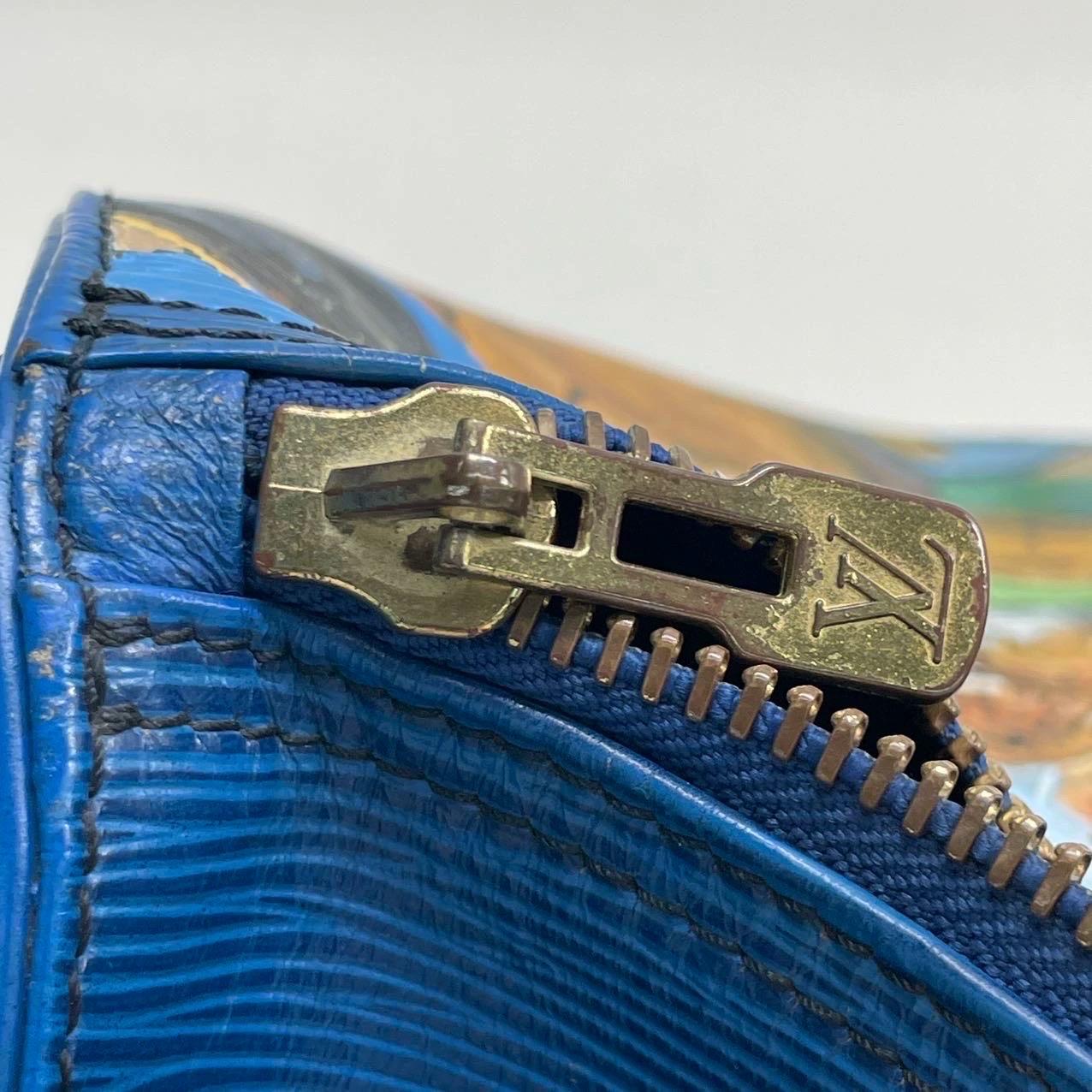 Louis Vuitton x Jeff Koons Keepall Bandouliere Peter Paul Rubens Masters 45 Blau im Angebot 8