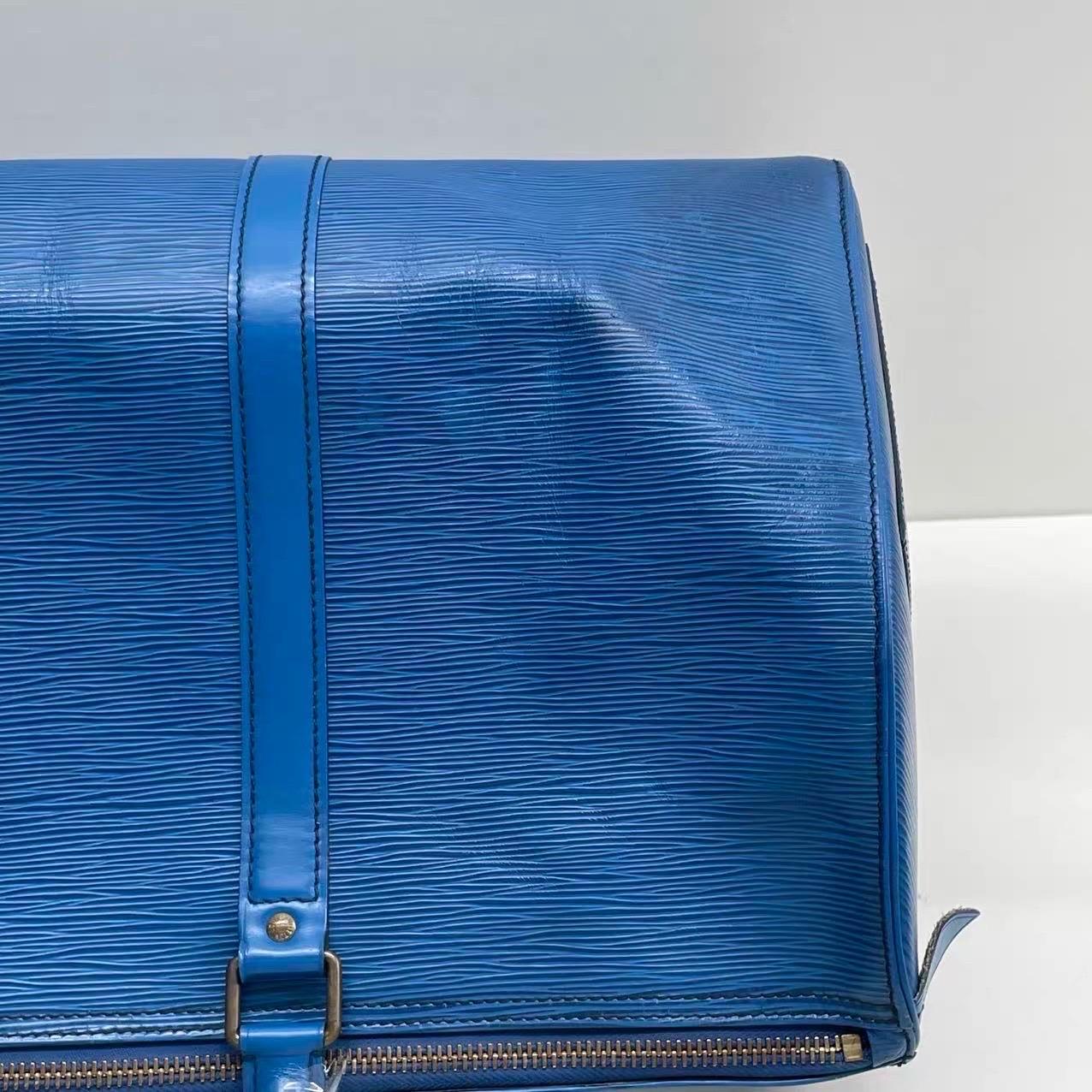 Louis Vuitton x Jeff Koons Keepall Bandouliere Peter Paul Rubens Masters 45 Blau im Angebot 14