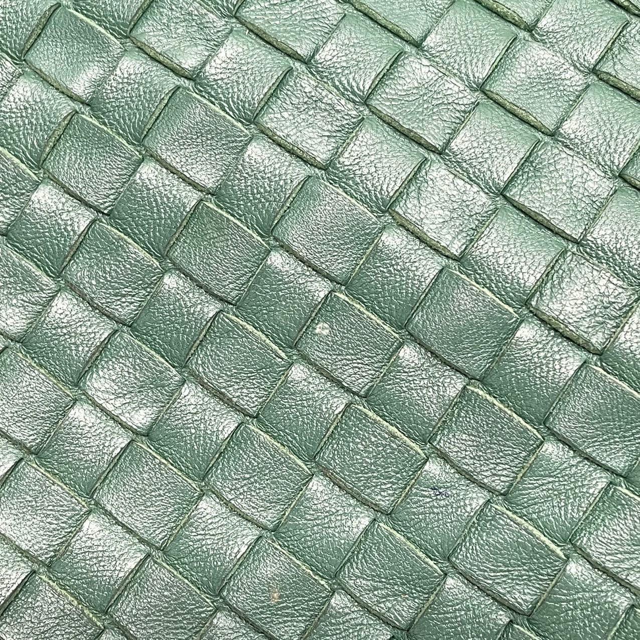 Bottega Veneta Maxi Convertible Tote Bag Hobo in pelle Greene & Greene scuro con trasporto bidirezionale 5 in vendita 12