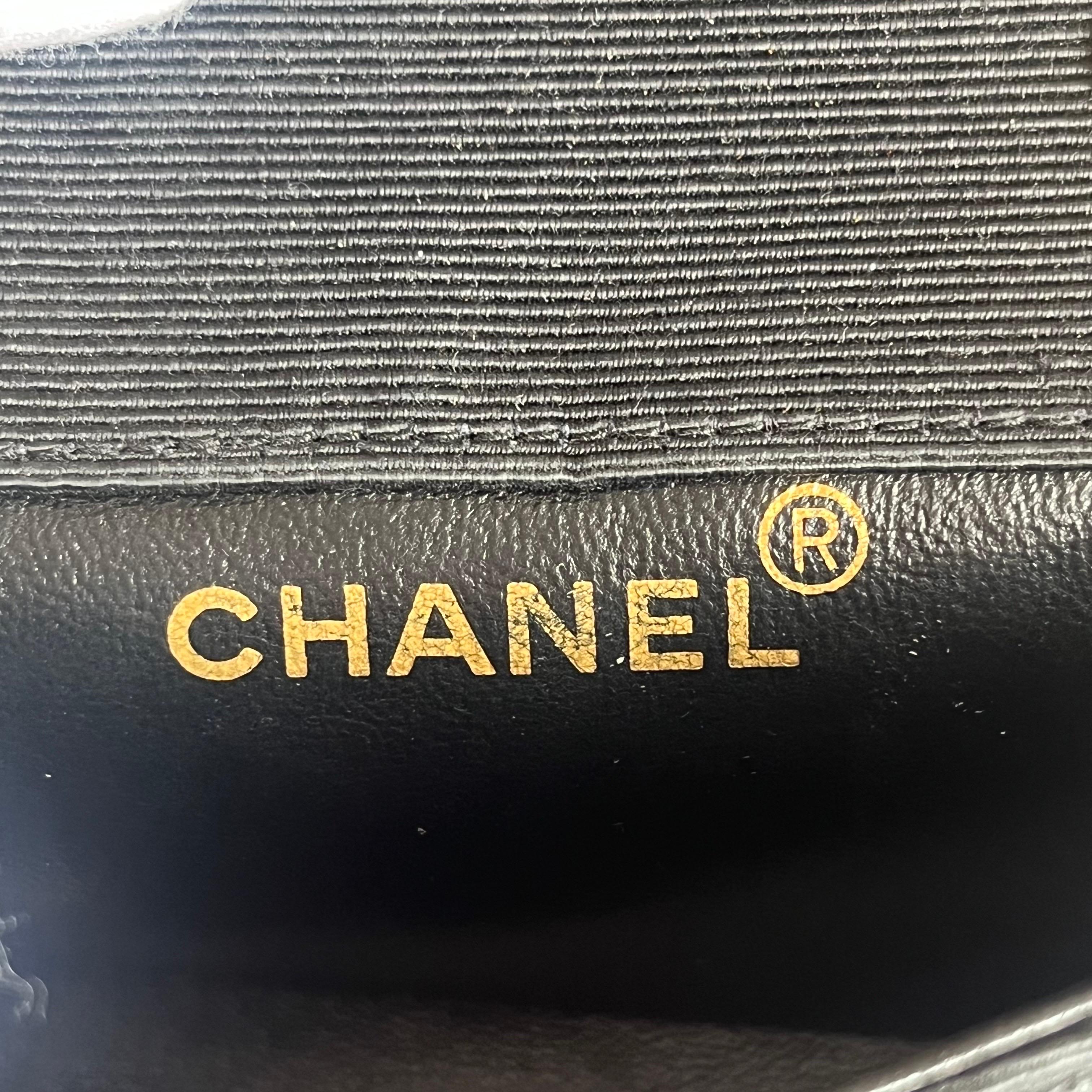 Chanel Vintage Fabric Extra Mini Flap Bag 24k Gold Button Strap im Angebot 10