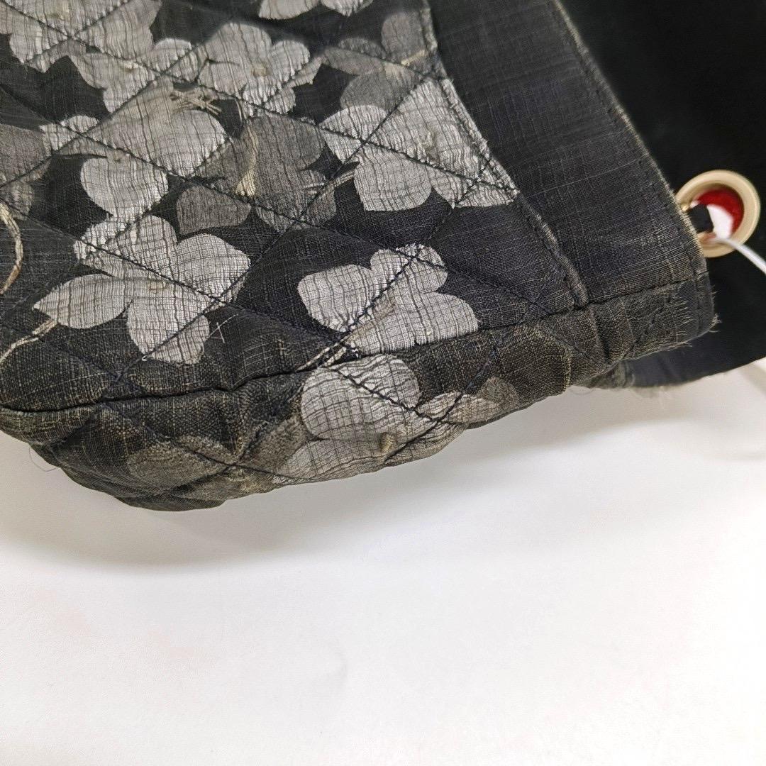 Chanel Classic Flap Medium Columbus Runway Floral Lace Grey Cloth in vendita 5
