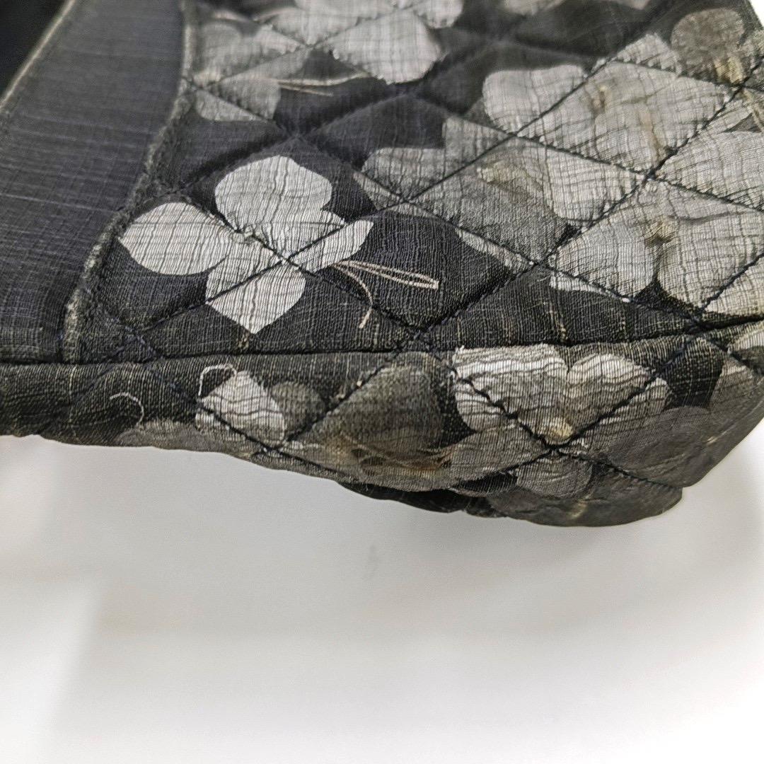 Chanel Classic Flap Medium Columbus Runway Floral Lace Grey Cloth in vendita 8