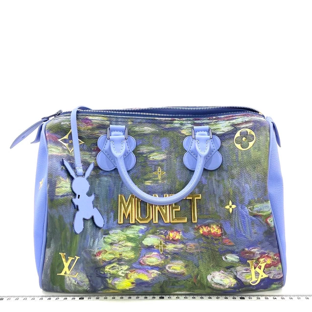 Louis Vuitton x Jeff Koons Speedy 30 Monet Water Lilies Top Handle Bag im Angebot