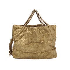 Chanel Paris Venice Ca D‚ÄOro Large Gold Leather Tote with Engraving