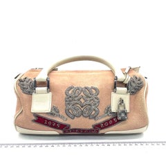 Loewe Amazona 28 Pink Suede 30th Anniversary Special Edition