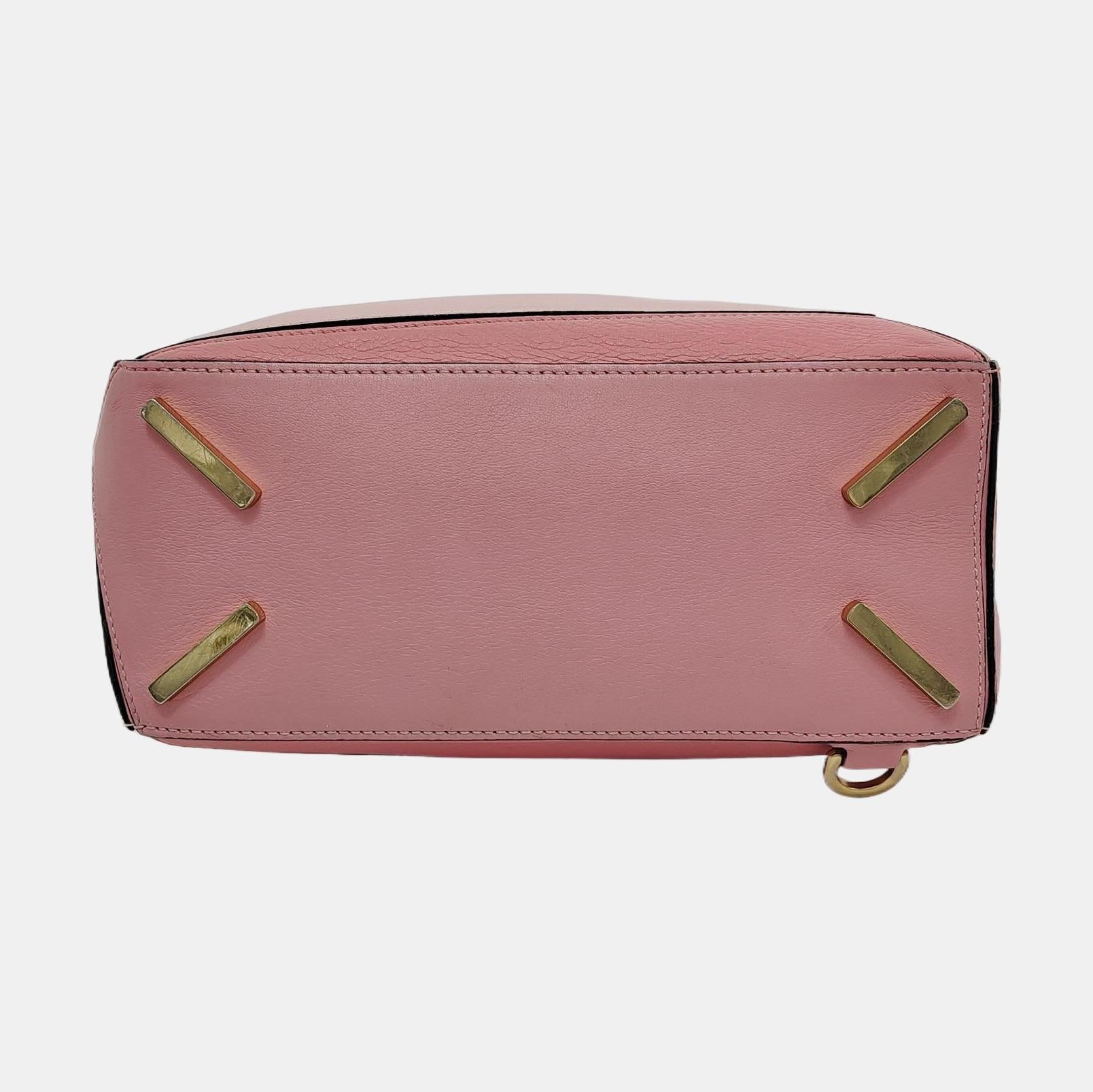 Loewe Puzzle Small Tricolor Pink Crossbody Tasche im Angebot 1