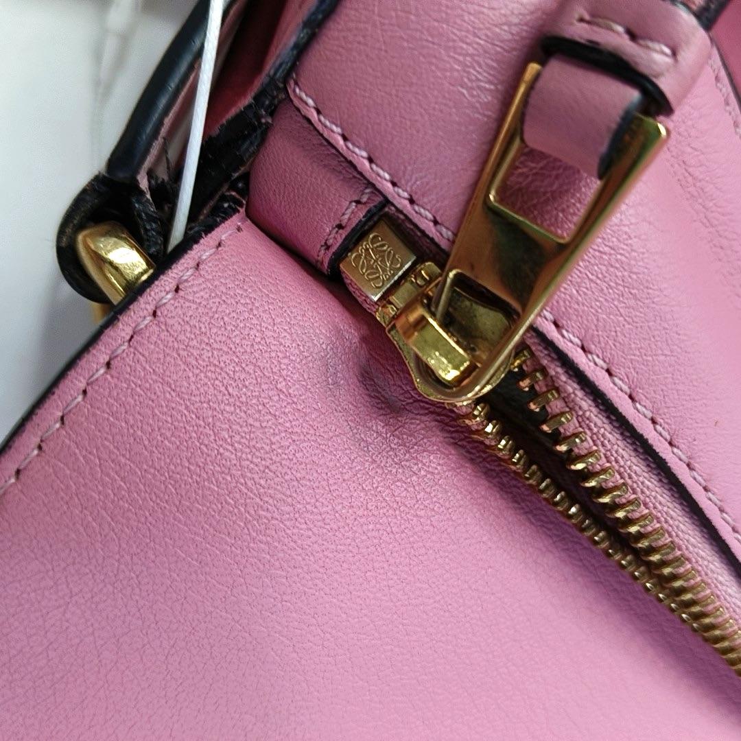 Loewe Puzzle Small Tricolor Pink Crossbody Tasche im Angebot 8