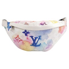 Louis Vuitton Bumbag White Watercolor