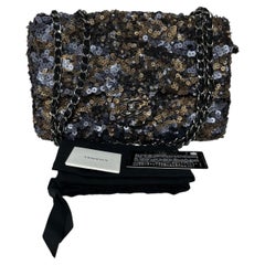 Chanel Paillette Flap Bag Rectangular Mini Multicolor Glitter Sequins