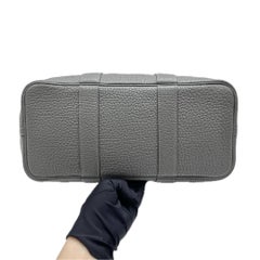 Hermès Garden Party 30 (TPM) in Grey Negonda Leather