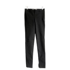 Roland Mouret Black Zip Side Pants