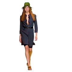 Prada Spring 2005 Crochet Embellished Cardigan Coat