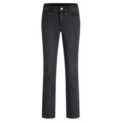 Balenciaga x Nicolas Ghesquière Herbst 2005 Graue Slim-Fit-Jeans FR38/UK10