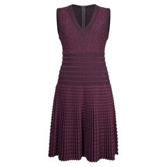 Azzedine Alaïa Fall 2010 Textured Wool Skater Dress