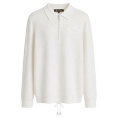 Jersey contemporáneo con textura de gofre blanco roto Loro Piana Mujer IT38