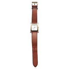 Hermes H Watch HH1.501 Gold Original Strap