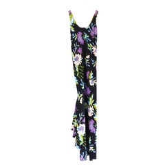 Diane von Furstenberg Floral Silk Crepe de Chine Dress