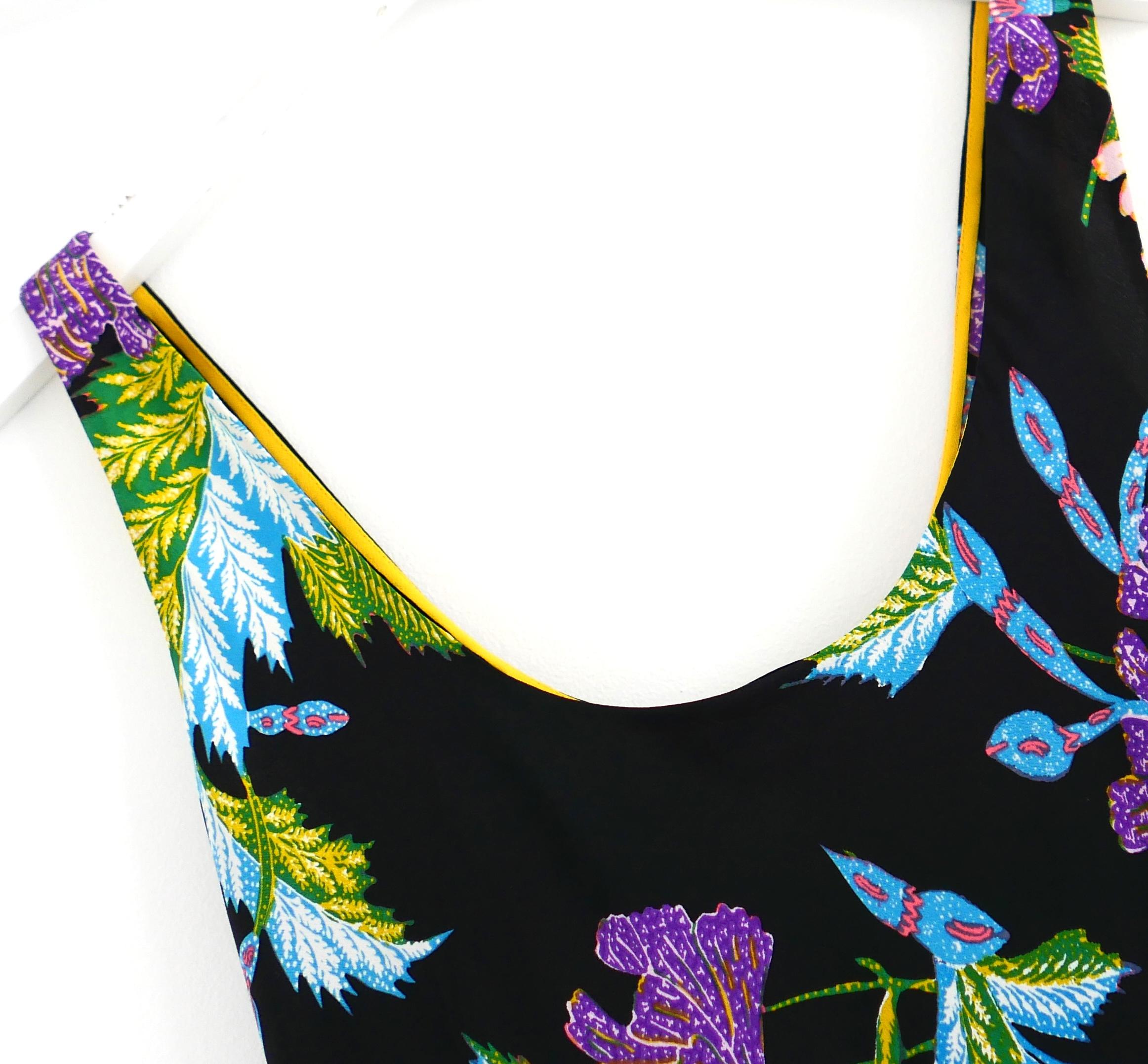 Diane von Furstenberg - Robe en crêpe de Chine de soie à fleurs Neuf - En vente à London, GB