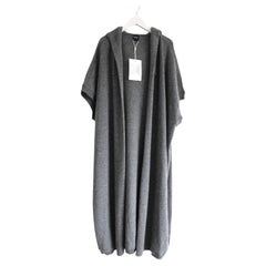MaxMara - Cardigan lungo con cappuccio per il tempo libero